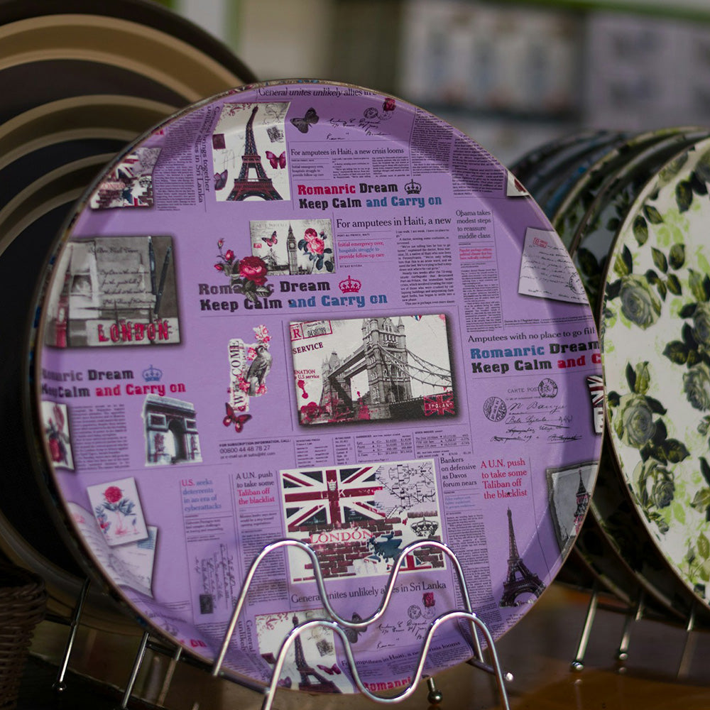 Artificial Color Decorative Plate – Stylish & Durable